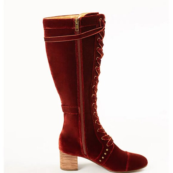 Joyfolie Women's Marita Tall Boot in Brick - Picture 4 of 4